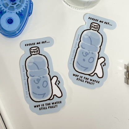 Drink More Water Vinyl Sticker