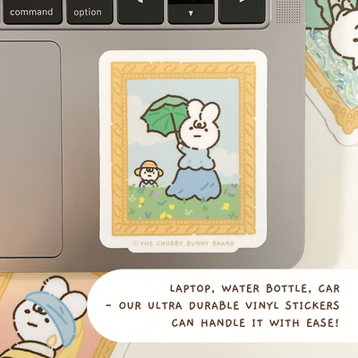 Famous Paintings Vinyl Stickers
