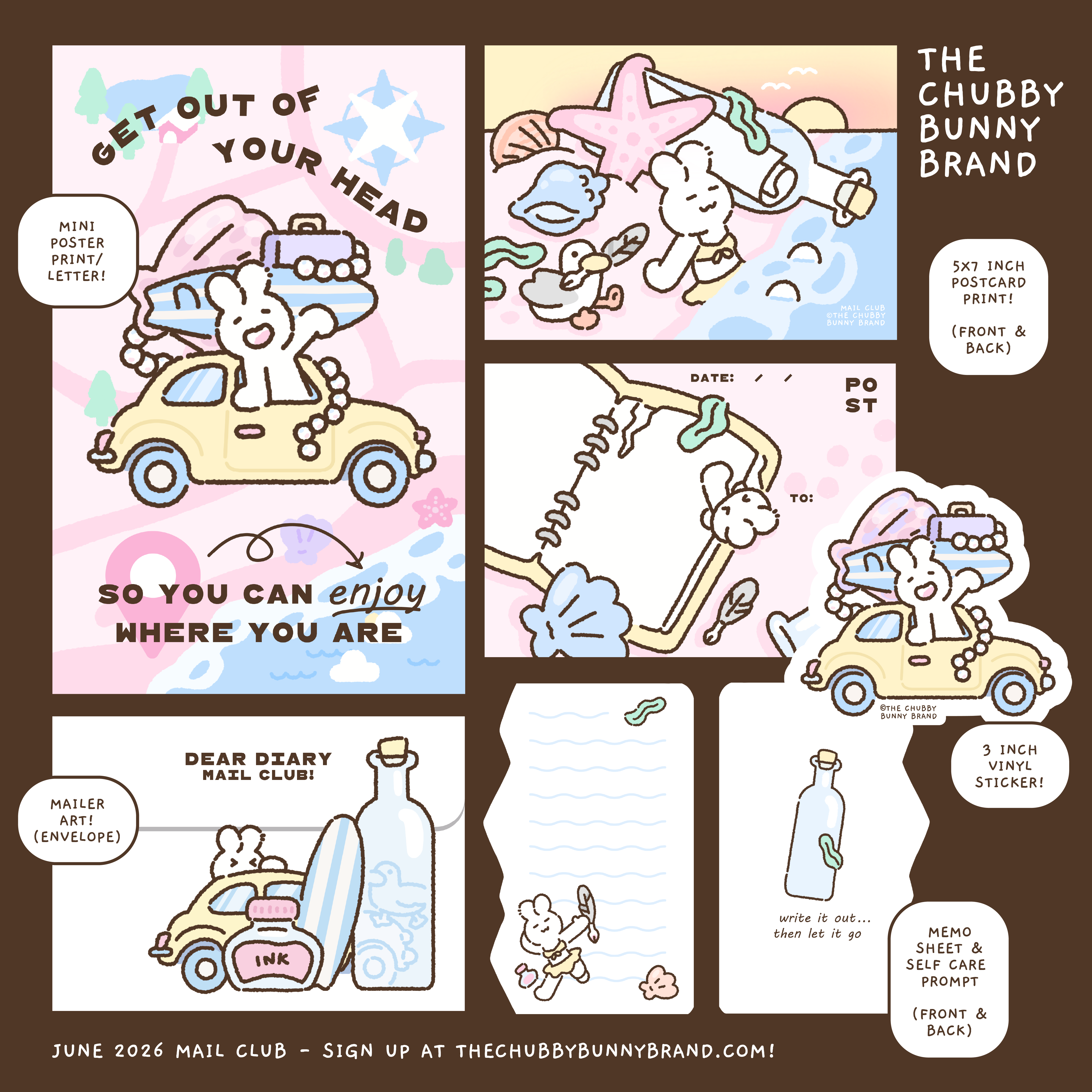 Dear Diary Mail Club [June]